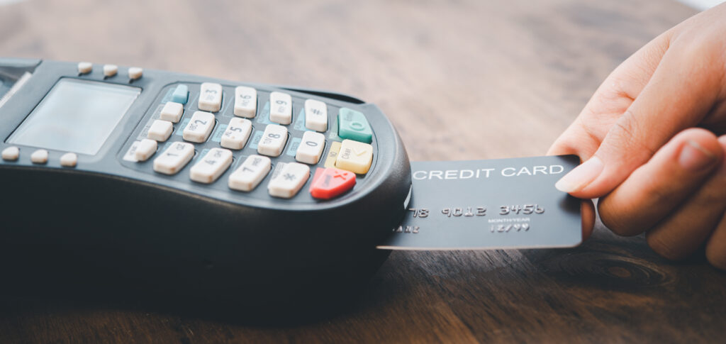 Credit card and ATM card payments were taken for the first time