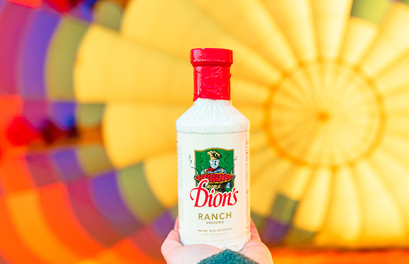 Dressing by the bottle became available for purchase